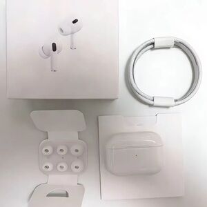 Wireless Earbuds with Charging Case - White AirPods Pro gen2 anc